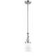 A thumbnail of the Innovations Lighting 206 Small Bell Polished Chrome / Matte White Cased