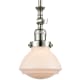 A thumbnail of the Innovations Lighting 206 Olean Polished Nickel / Matte White
