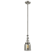 A thumbnail of the Innovations Lighting 206 Small Bell Brushed Satin Nickel / Smoked