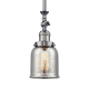 A thumbnail of the Innovations Lighting 206 Small Bell Brushed Satin Nickel / Silver Plated Mercury