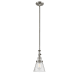 A thumbnail of the Innovations Lighting 206 Small Cone Brushed Satin Nickel / Seedy