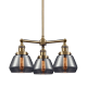 A thumbnail of the Innovations Lighting 207 Fulton Antique Brass / Plated Smoked