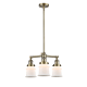 A thumbnail of the Innovations Lighting 207 Small Canton Antique Brass / Matte White