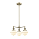 A thumbnail of the Innovations Lighting 207 Small Oxford Antique Brass / Matte White