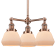 A thumbnail of the Innovations Lighting 207 Fulton Antique Copper / Matte White Cased