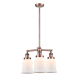 A thumbnail of the Innovations Lighting 207 Canton Antique Copper / Matte White