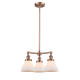 A thumbnail of the Innovations Lighting 207 Large Cone Antique Copper / Matte White Cased
