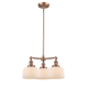 A thumbnail of the Innovations Lighting 207 Large Bell Antique Copper / Matte White Cased