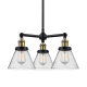 A thumbnail of the Innovations Lighting 207 Large Cone Black / Antique Brass / Seedy