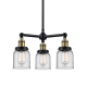 A thumbnail of the Innovations Lighting 207 Small Bell Black / Antique Brass / Clear