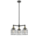 A thumbnail of the Innovations Lighting 207 Small Bell Cage Black Antique Brass / Seedy