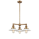 A thumbnail of the Innovations Lighting 207 Halophane Brushed Brass / Matte White Halophane