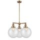 A thumbnail of the Innovations Lighting 207 X-Large Beacon Brushed Brass / Clear