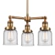 A thumbnail of the Innovations Lighting 207 Small Bell Brushed Brass / Clear