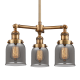 A thumbnail of the Innovations Lighting 207 Small Bell Brushed Brass / Smoked