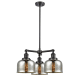 A thumbnail of the Innovations Lighting 207 Large Bell Matte Black / Silver Plated Mercury