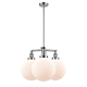 A thumbnail of the Innovations Lighting 207 X-Large Beacon Polished Chrome / Matte White