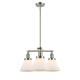 A thumbnail of the Innovations Lighting 207 Large Cone Polished Nickel / Matte White Cased