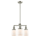 A thumbnail of the Innovations Lighting 207 Small Bell Polished Nickel / Matte White Cased