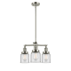 A thumbnail of the Innovations Lighting 207 Small Bell Polished Nickel / Clear