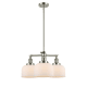 A thumbnail of the Innovations Lighting 207 Large Bell Polished Nickel / Matte White Cased