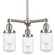 A thumbnail of the Innovations Lighting 207 Dover Brushed Satin Nickel / Clear