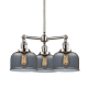 A thumbnail of the Innovations Lighting 207 Large Bell Brushed Satin Nickel / Plated Smoked
