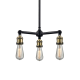A thumbnail of the Innovations Lighting 207NH Bare Bulb Black / Antique Brass
