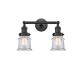 A thumbnail of the Innovations Lighting 208 Small Canton Matte Black / Clear