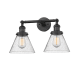 A thumbnail of the Innovations Lighting 208 Large Cone Matte Black / Seedy