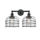 A thumbnail of the Innovations Lighting 208 Large Bell Cage Matte Black / Clear