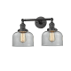 A thumbnail of the Innovations Lighting 208 Large Bell Oiled Rubbed Bronze / Clear