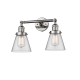 A thumbnail of the Innovations Lighting 208 Small Cone Polished Nickel / Clear