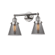 A thumbnail of the Innovations Lighting 208 Small Cone Polished Nickel / Smoked
