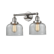 A thumbnail of the Innovations Lighting 208 Large Bell Polished Nickel / Clear