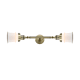 A thumbnail of the Innovations Lighting 208L Small Canton Antique Brass / Matte White