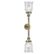 A thumbnail of the Innovations Lighting 208L Canton Antique Brass / Clear