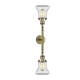 A thumbnail of the Innovations Lighting 208L Bellmont Antique Brass / Clear