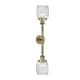 A thumbnail of the Innovations Lighting 208L Colton Antique Brass / Thick Clear Halophane