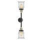 A thumbnail of the Innovations Lighting 208L Canton Black Antique Brass / Seedy