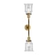 A thumbnail of the Innovations Lighting 208L Canton Brushed Brass / Clear