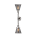 A thumbnail of the Innovations Lighting 208L Small Cone Polished Nickel / Smoked