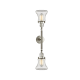 A thumbnail of the Innovations Lighting 208L Bellmont Brushed Satin Nickel / Clear