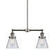 A thumbnail of the Innovations Lighting 209 Small Cone Antique Brass / Clear