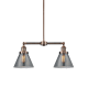 A thumbnail of the Innovations Lighting 209 Large Cone Antique Copper / Smoked