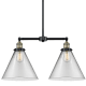 A thumbnail of the Innovations Lighting 209 X-Large Cone Black / Antique Brass / Clear