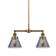 A thumbnail of the Innovations Lighting 209 Large Cone Brushed Brass / Smoked