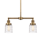 A thumbnail of the Innovations Lighting 209-10-21 Bell Linear Brushed Brass / Deco Swirl