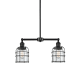 A thumbnail of the Innovations Lighting 209 Small Bell Cage Matte Black / Clear