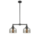 A thumbnail of the Innovations Lighting 209 Large Bell Matte Black / Silver Plated Mercury